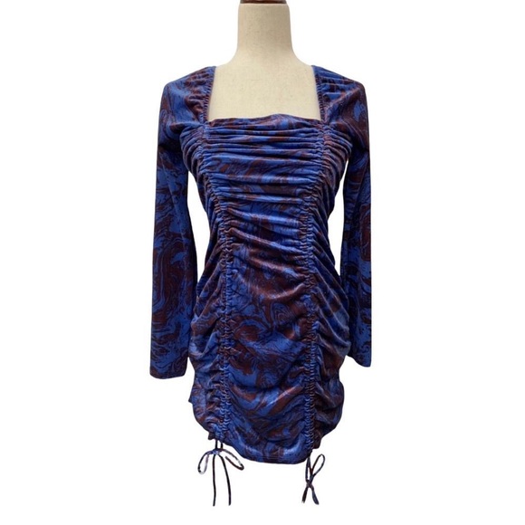 Wild Fable Purple Marble Mini Dress - Picture 1 of 5